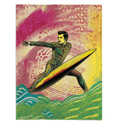 Surfing 1 09 Sherpa Blanket - Beyond T-shirts